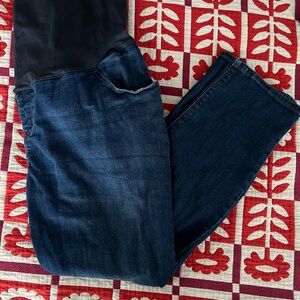 Women’s Plus Maternity Skinny Jeans with Full Panel